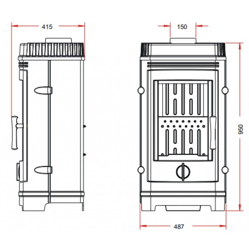 Invicta CASSINE (GOMONT 10000) żeliwny 6147-44