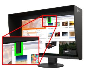 EIZO ColorEdge wbudowany kalibrator
