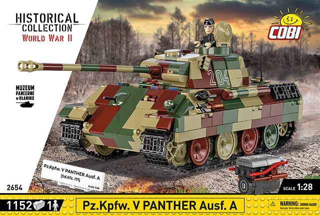 COBI Historical Collection Pz.Kpfw. V Panther Ausf. A baner