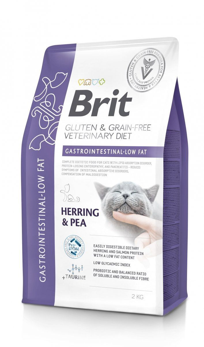 Brit VD Cat Gastrointestinal Low Fat 2kg