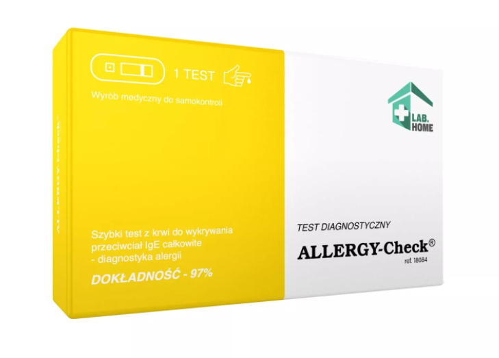 Labhome Allergy-Check Test Do Wstępnej Diagnostyki Alergii
