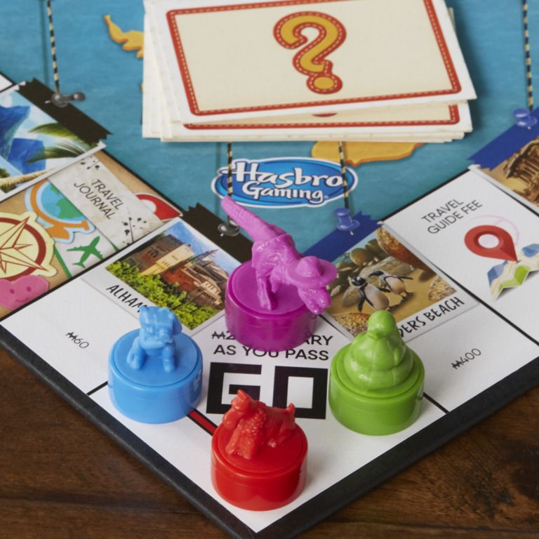 Monopoly Podróż dookoła Świata Polska Wersja F4007-2