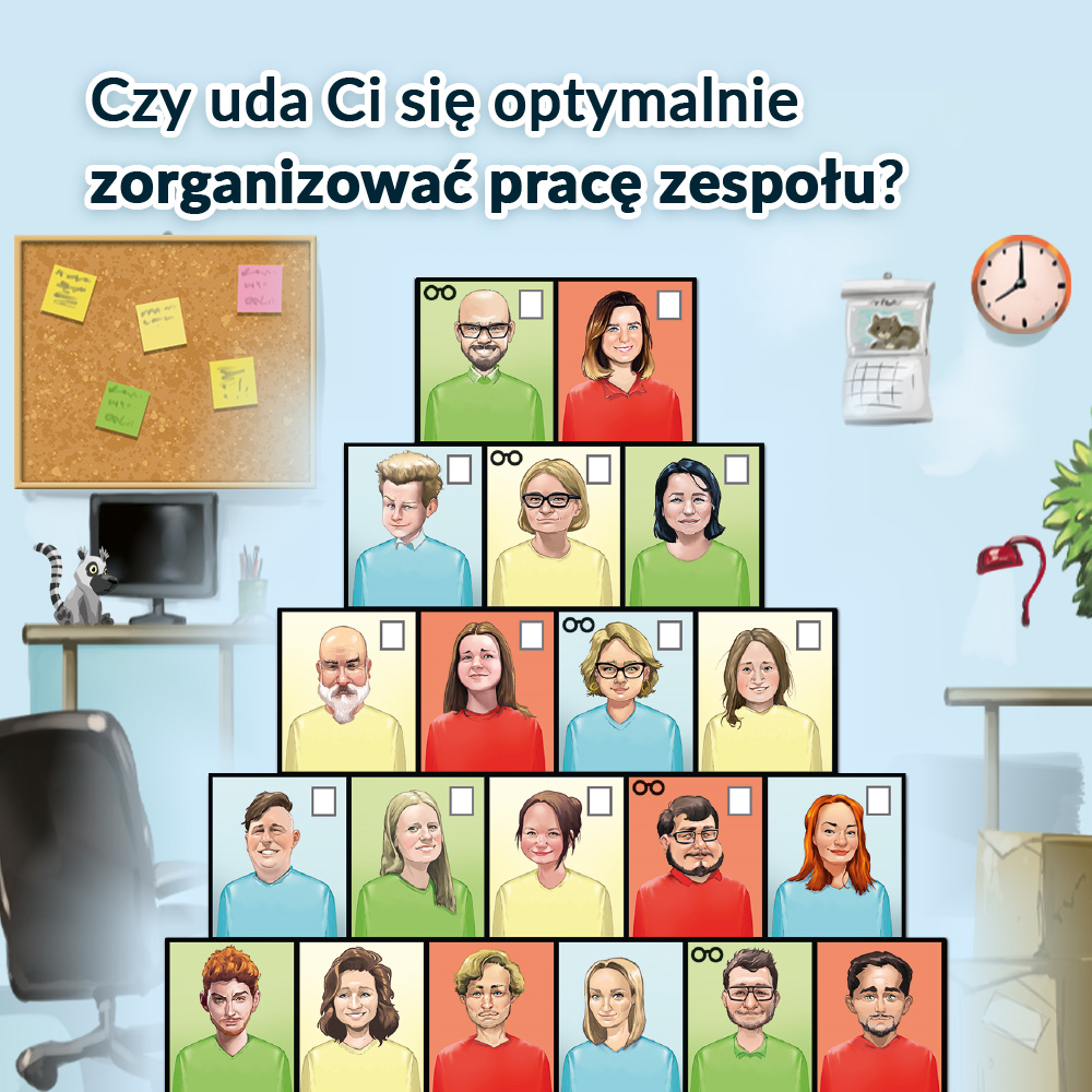 Gra rodzinna roll&write At The Office - 2
