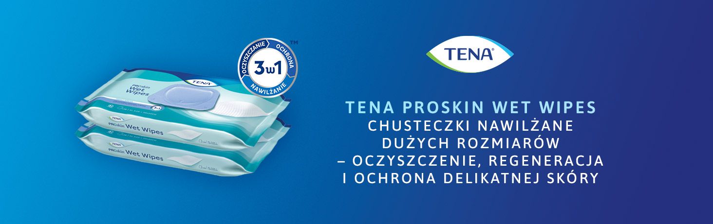 TENA Wet Wipes Proskin banner