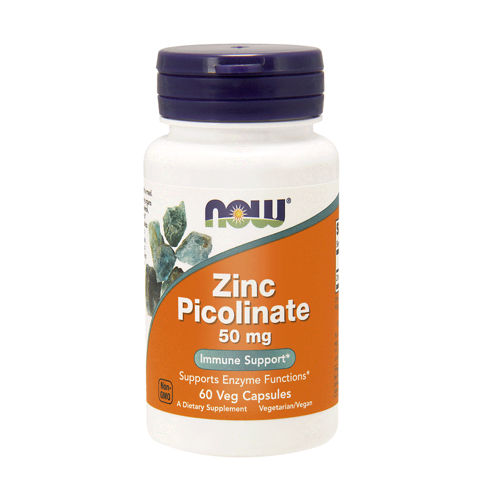 Now Zinc Picolinate 50MG 60 kaps