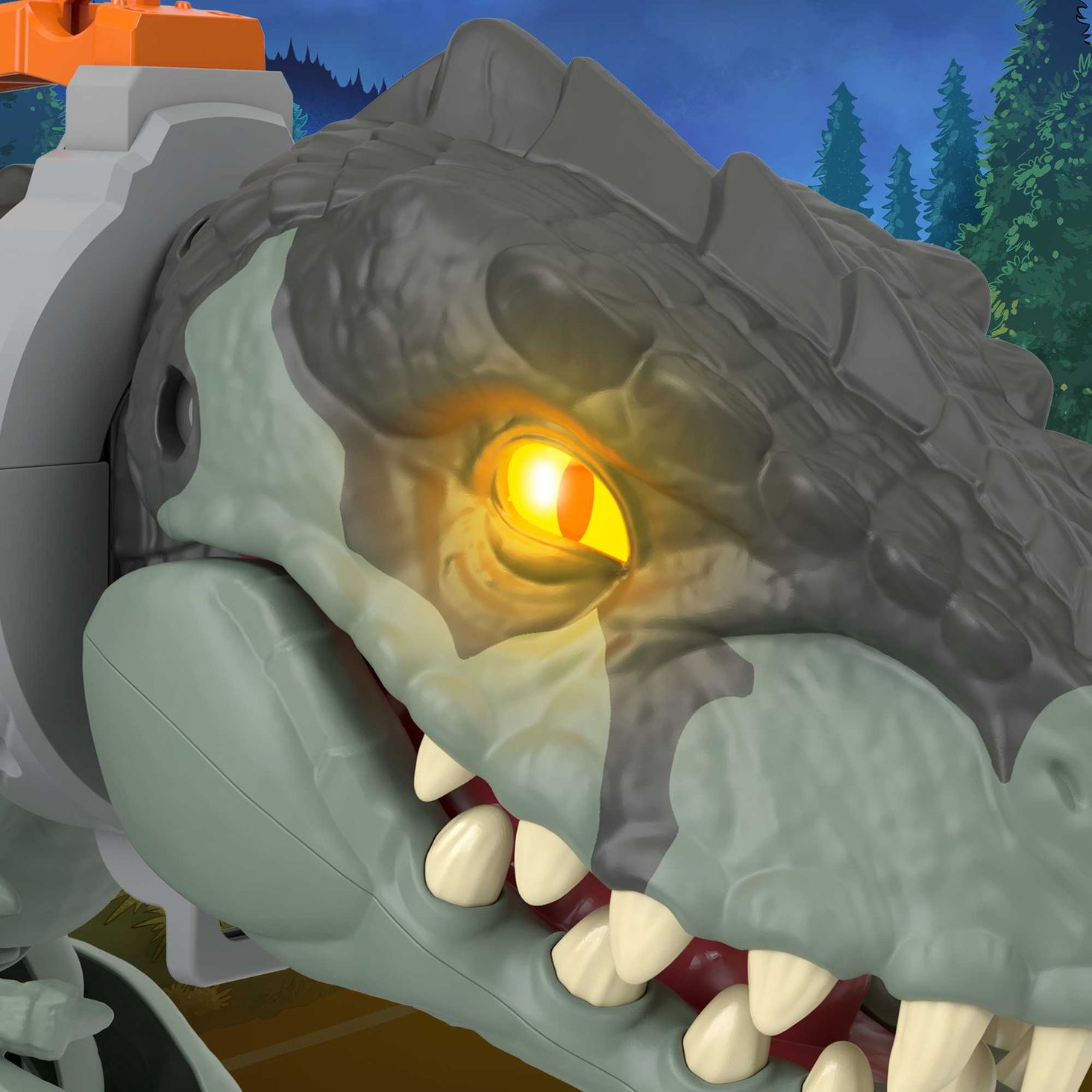 Imaginext Jurassic World Ryczący Gigadinozaur 3