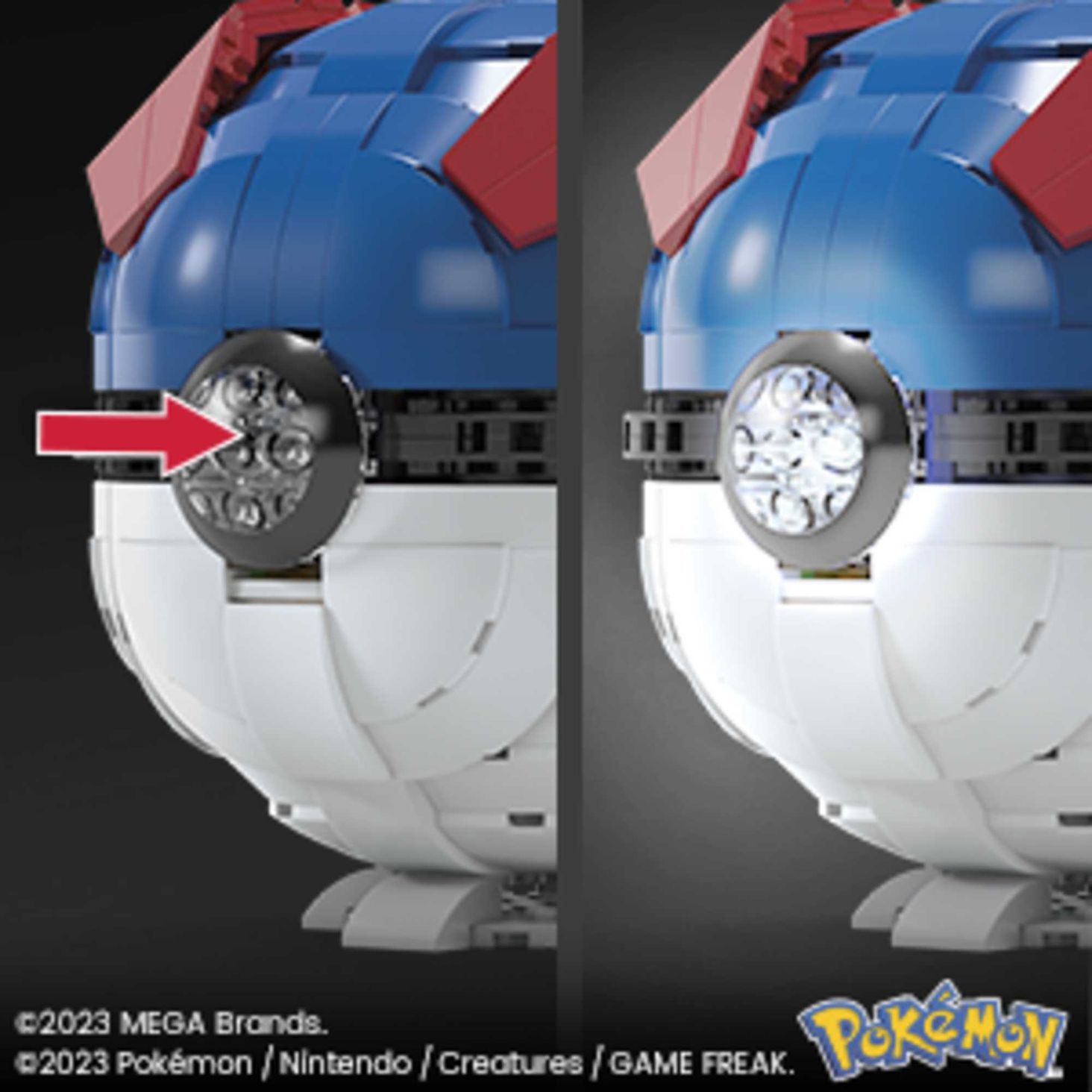 MEGA Pokémon Duży GreatBall 4