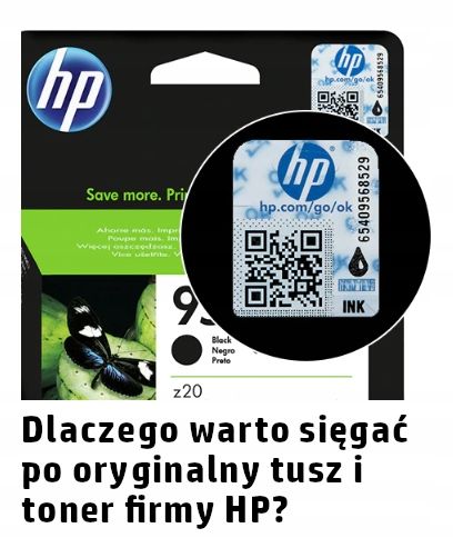 Dlaczego warto sięgać po oryginalny tusz i toner firmy HP.