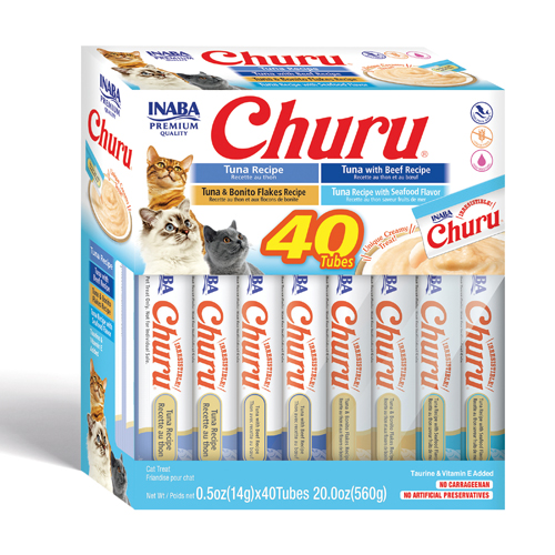 Inaba Cat Churu Mix z Tuńczykiem 40x14g