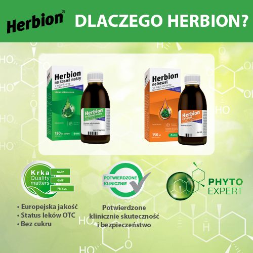 Herbion na kaszel mokry, 7 mg/ ml, syrop 150 ml - 5