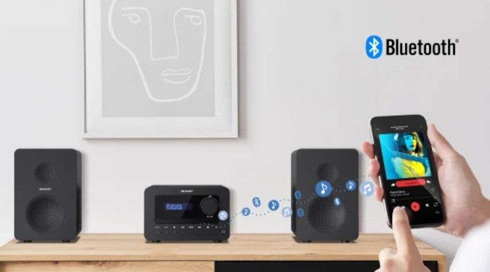 Sharp XL-B514BK - Bluetooth