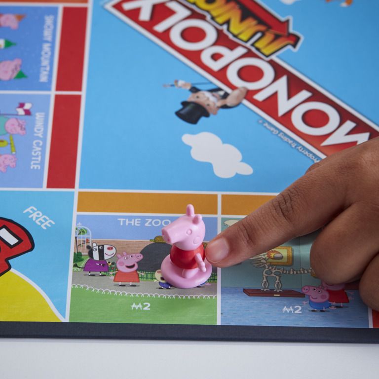 Monopoly Junior Świnka Peppa F1656-1