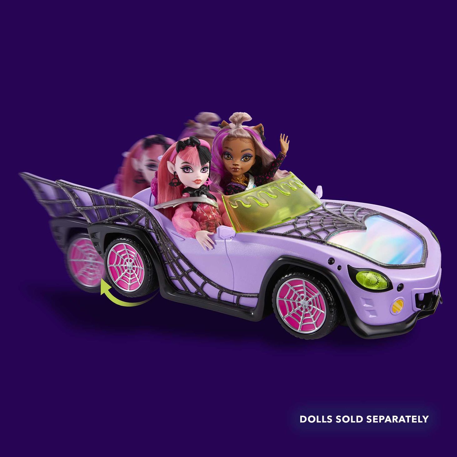 Monster High™ Fioletowy kabriolet 2