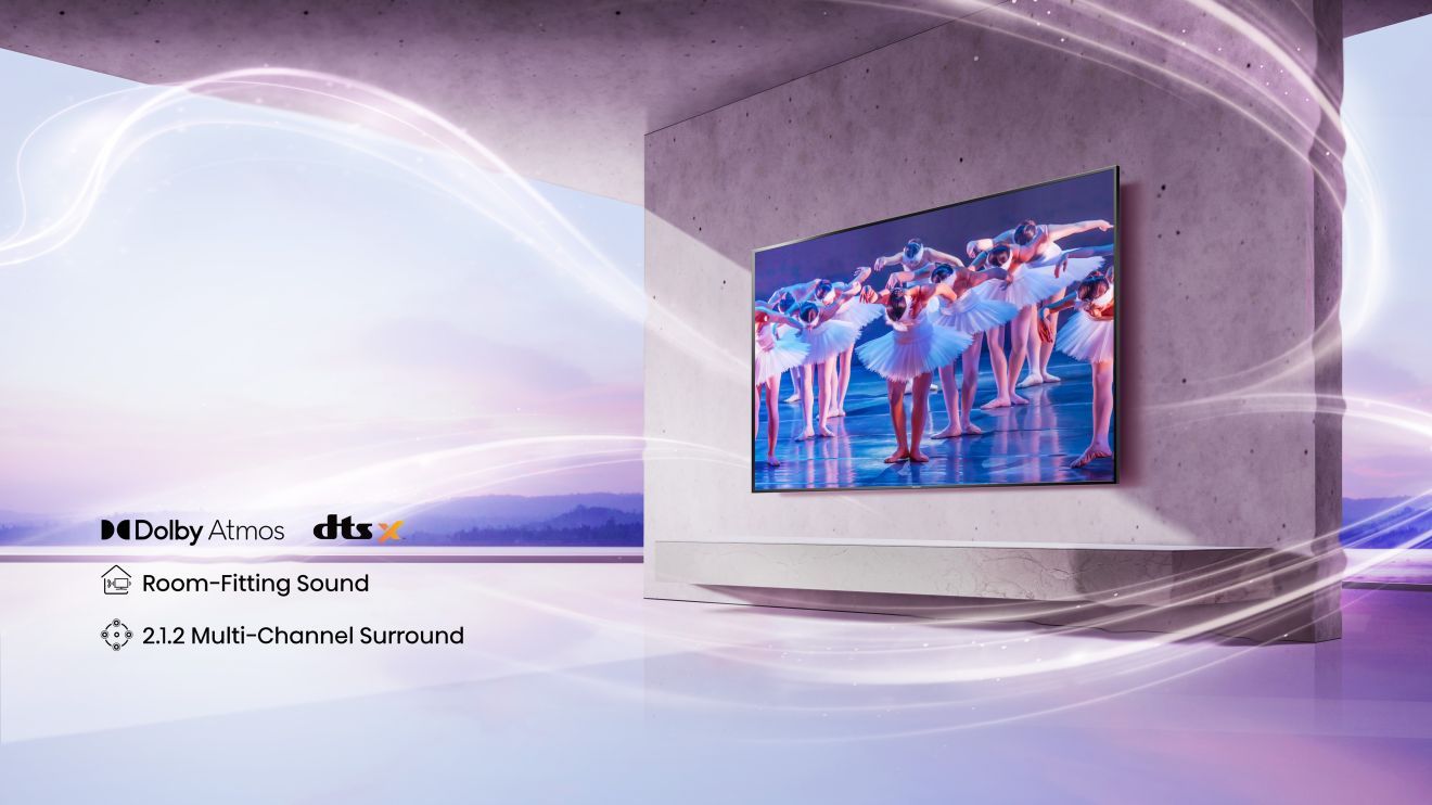 Hisense tv 2.1.2 dźwięk wielokanałowy