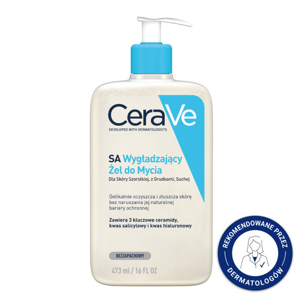 CeraVe SA Żel wygładzający do mycia 473ml