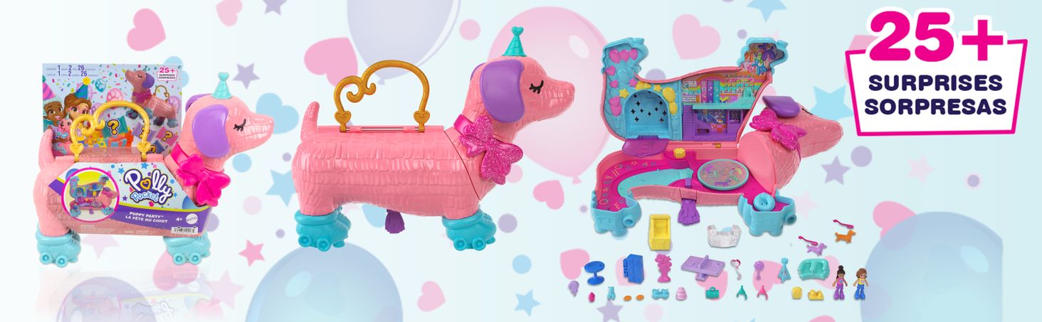 Polly Pocket™ Imprezka Pieska Zestaw3