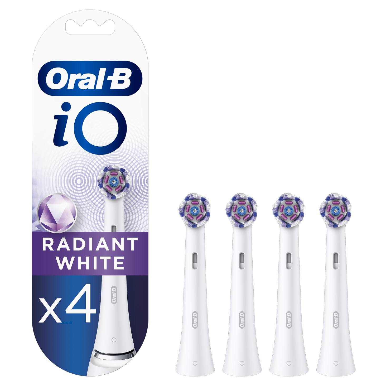 Ko C Wka Oral B Io Radiant White Ko C Wki Do Szczoteczek Szt