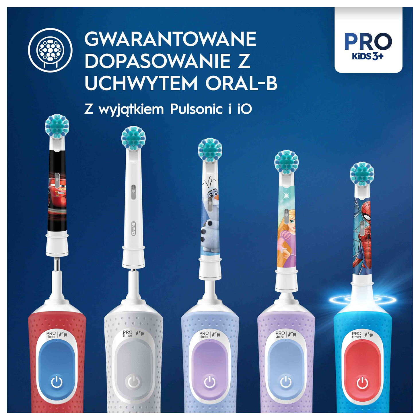 Oral-B Kids Końcówki 2 sztuki zdj produktu 4