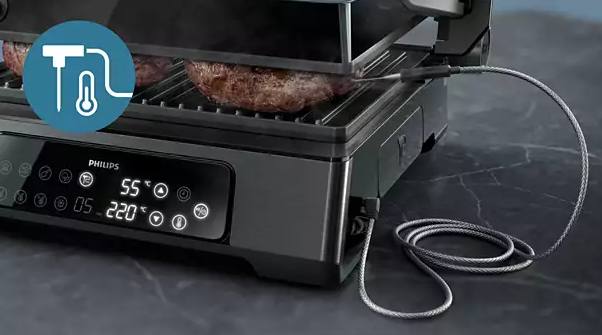 PHILIPS Grill kontaktowy HD6307/70 - 4