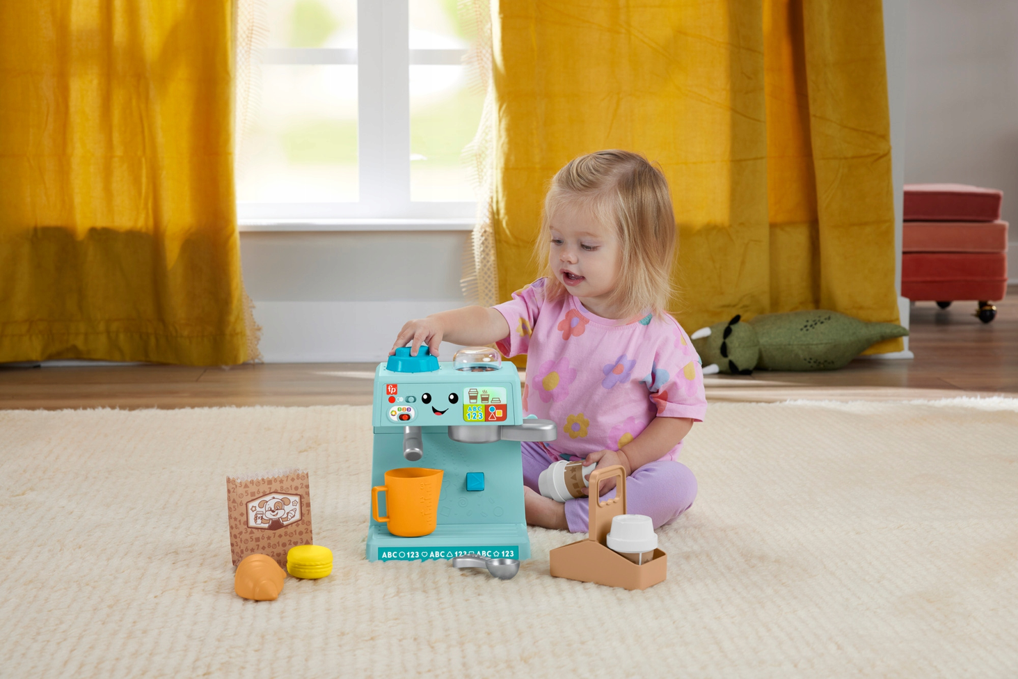 Fisher-Price Edukacyjny ekspres do kawy