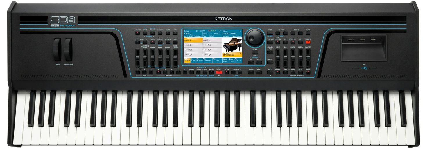 Ketron SD-9 Pro Live Station