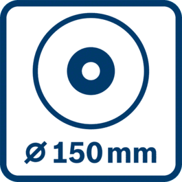 Średnica tarcz 150 mm