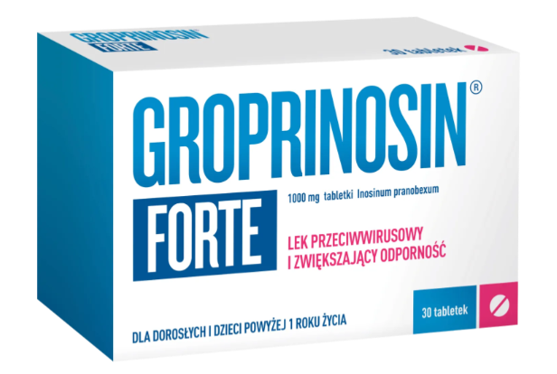 Groprinosin Forte 1000 mg 30 tabl. - 2