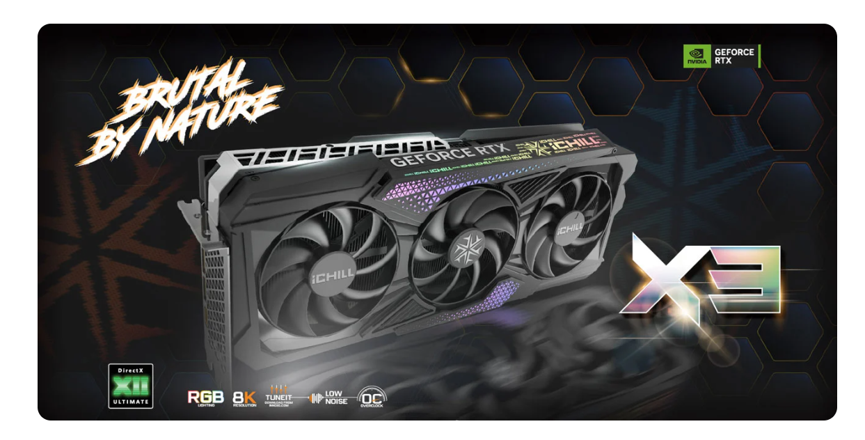 Inno3D GeForce RTX 4090 iCHILL X3 24GB GDDR6X