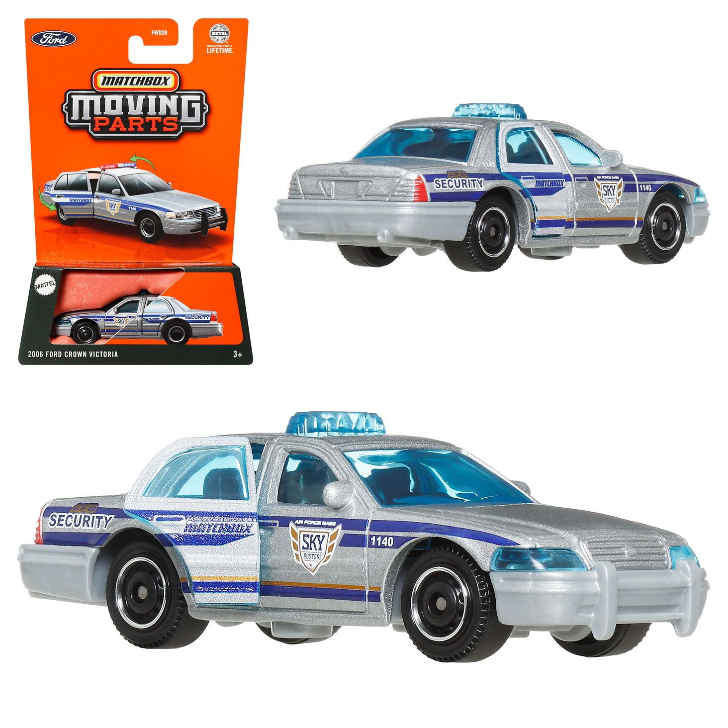 MATCHBOX™ Samochody akcji 1:64 Asortyment 4