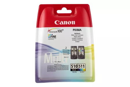 Canon PG-510/CL-511 BK/C/M/Y