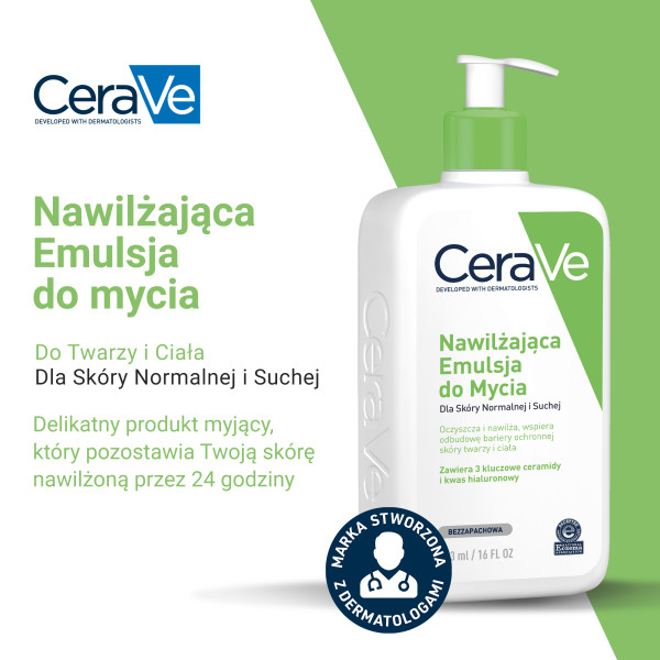 CeraVe Nawilżająca Emulsja do mycia