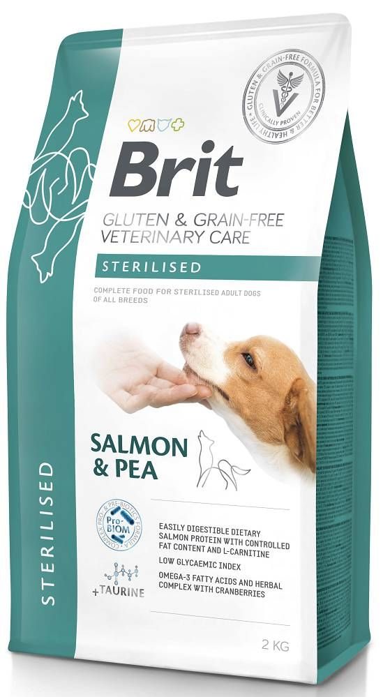 Brit Veterinary Care Dog Gluten & Grain free Sterilised 2kg