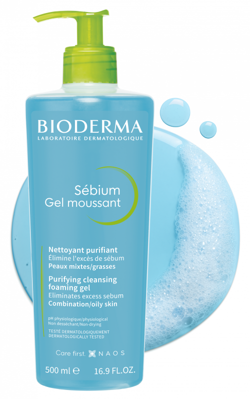 Bioderma Sebium Gel Moussant 500 ml zdj produktu 2