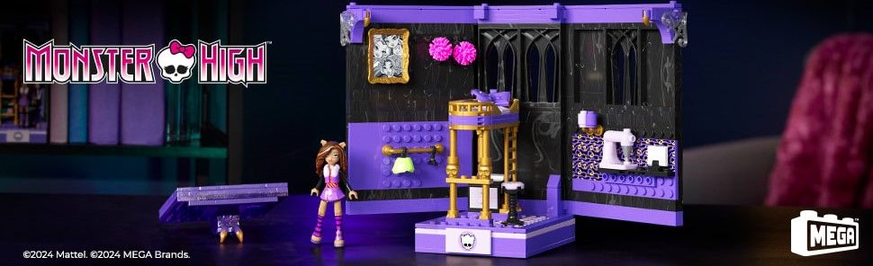 MEGA Monster High Książkowa kryjówka Clawdeen
