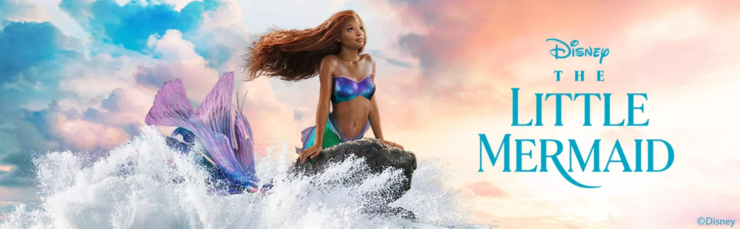 Disney Arielka filmowa Lalka-syrenka magiczna przemiana