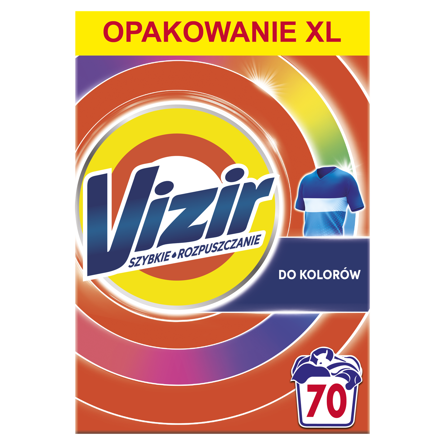 Vizir Proszek do prania Color, 70 prań