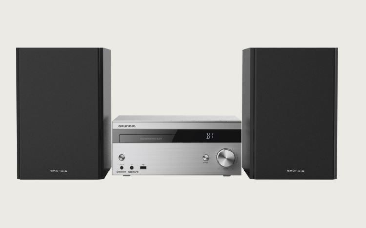 Grundig CMS 4000 BT DAB+ Srebrny