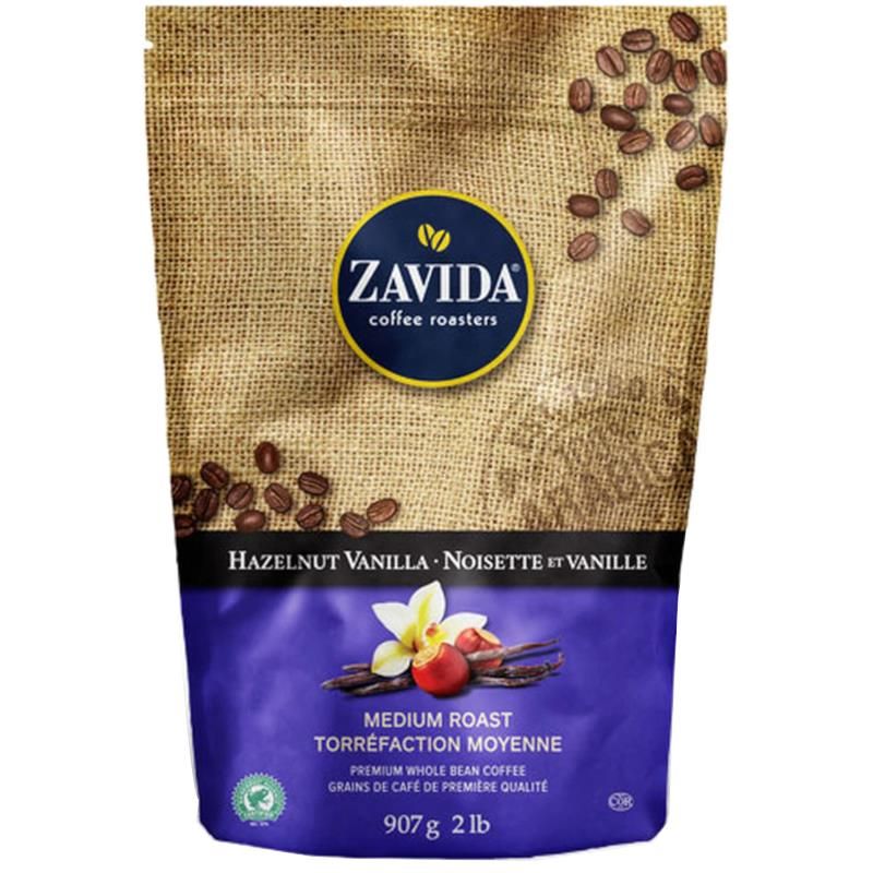 Zavida Hazelnut Vanilla Ziarnista 907g