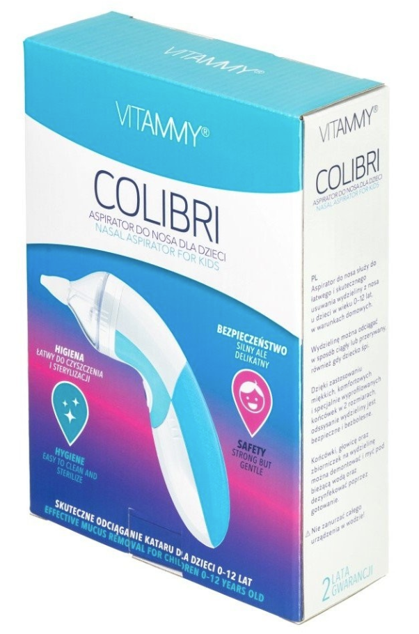 VITAMMY ASPIRATOR DO NOSA COLIBRI