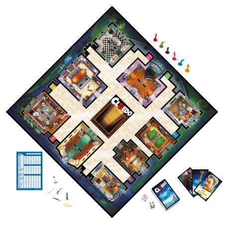 Gaming Cluedo 38712 Zawartość zestawu