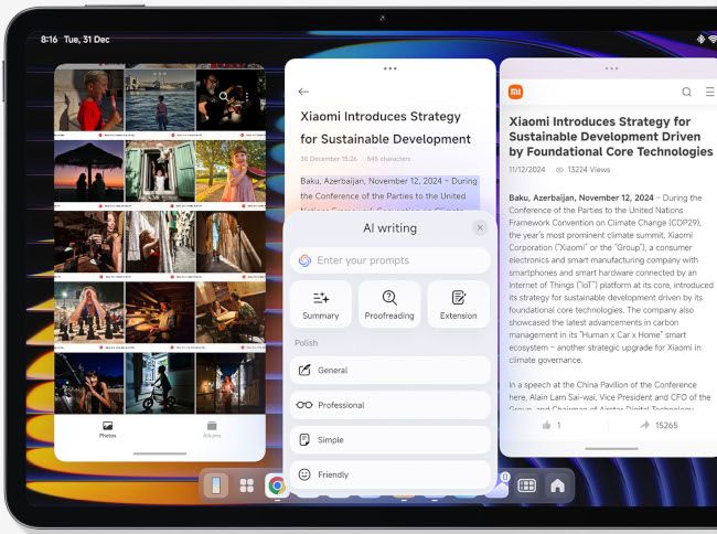 Xiaomi tablet 7 hypercore