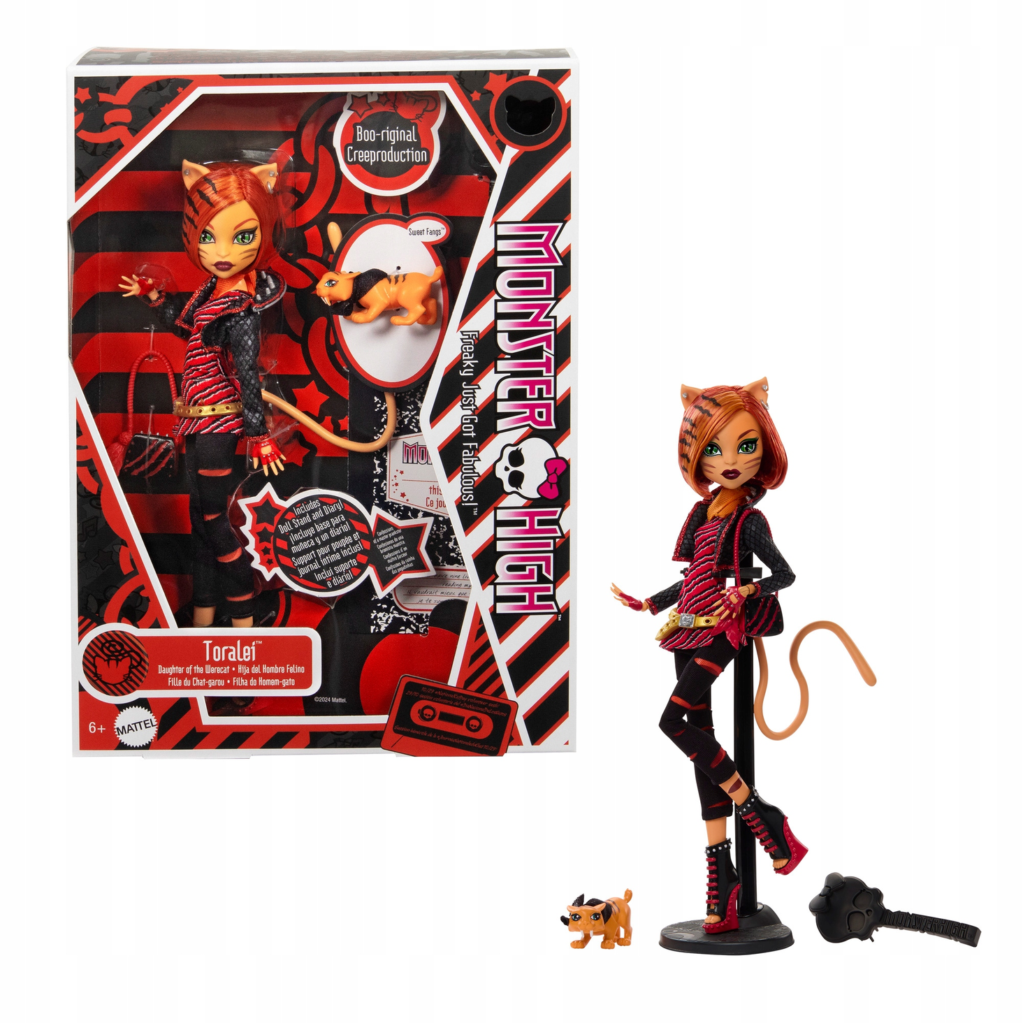 Monster High Toralei w ubranku