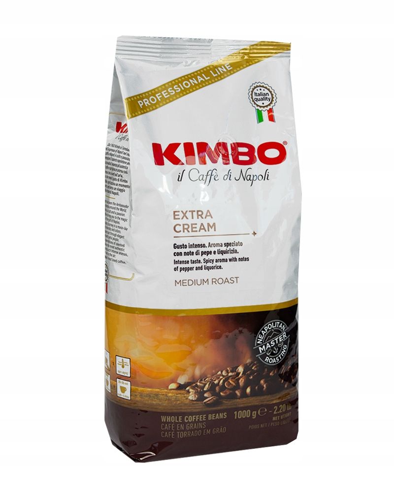 Kimbo Extra Cream Kawa ziarnista - 1