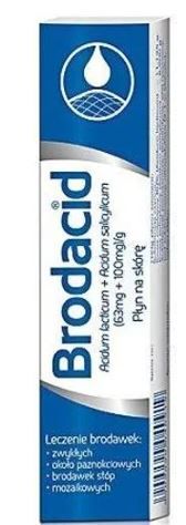 Brodacid, płyn na brodawki 8g - 2