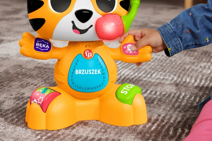 Fisher-Price Link Squad Tygrysek Taniec i nauka