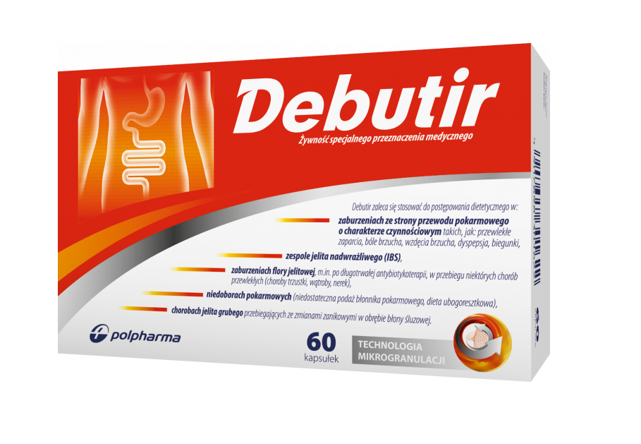 Polpharma Debutir 150 mg x 60 kaps.
