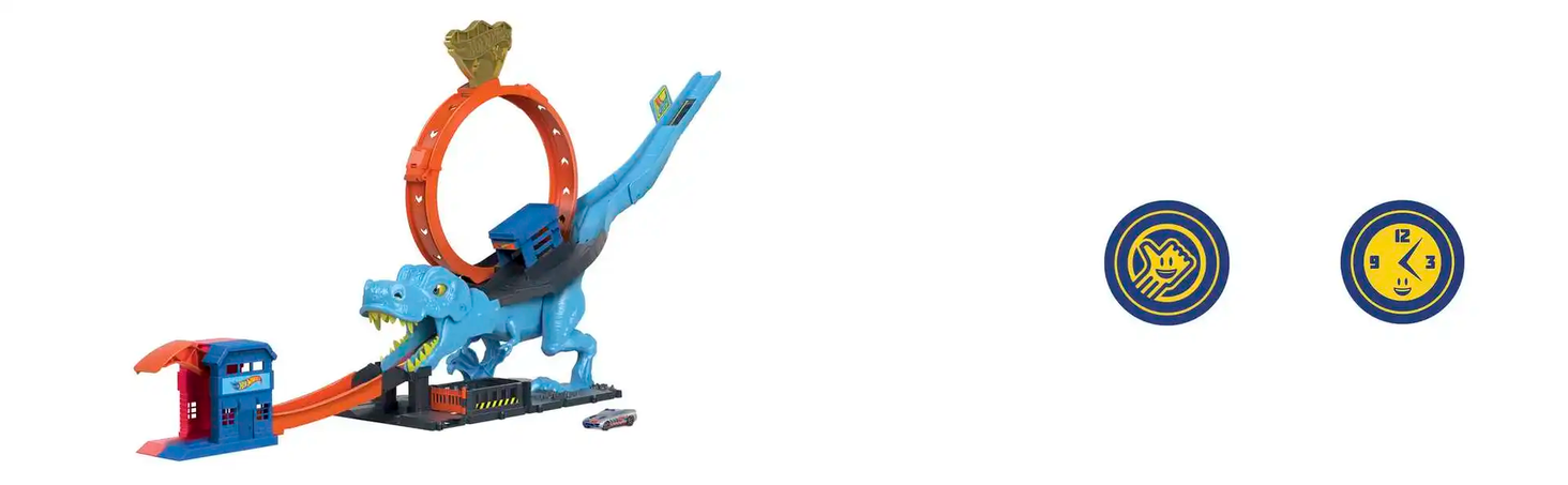Hot Wheels City Pętla T-rexa HKX42 1