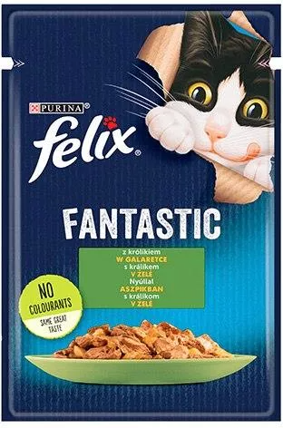 PURINA Felix Fantastic królik 85g zdjecie opakowania