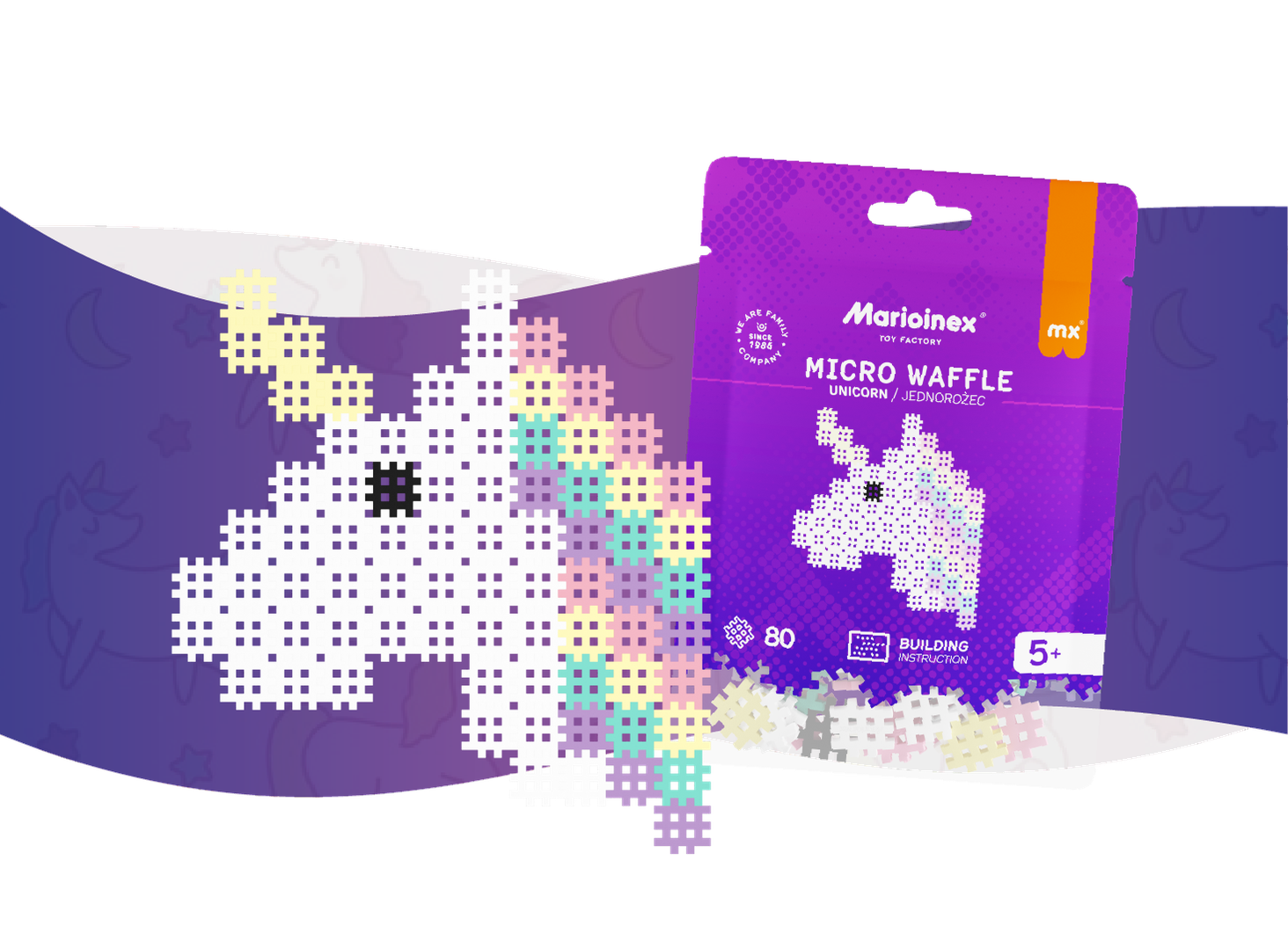 Marioinex Micro Waffle Jednorożec_2