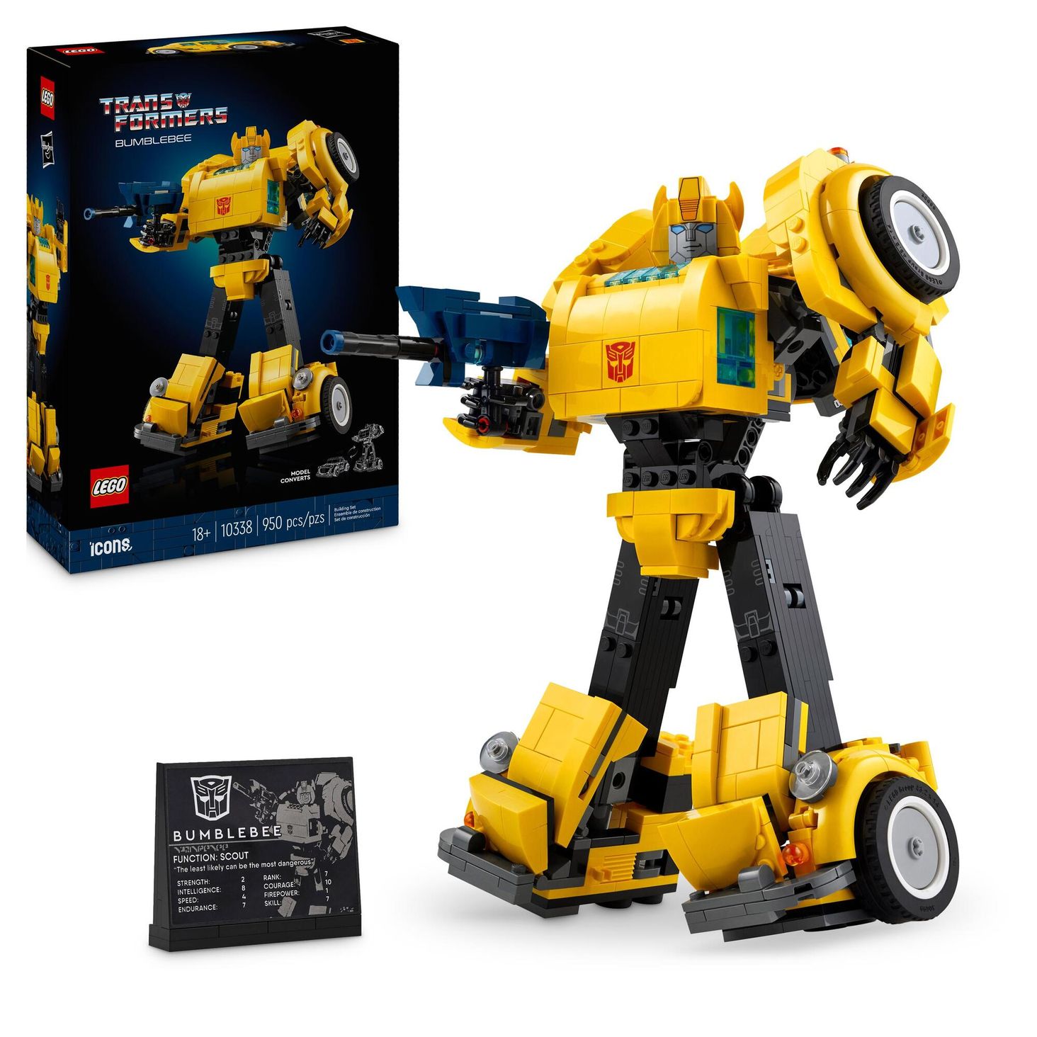 LEGO Icons 10338 Bumblebee - 1
